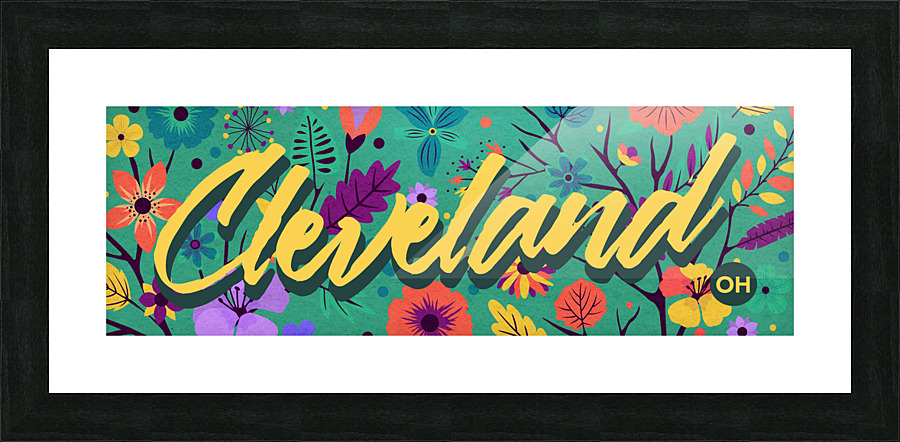 Cleveland Lima Picture Frame Printing