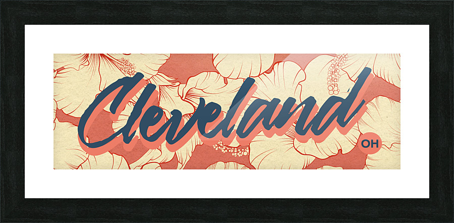 Cleveland Echo Picture Frame Printing