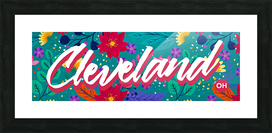 Cleveland Julient Picture Frame Printing
