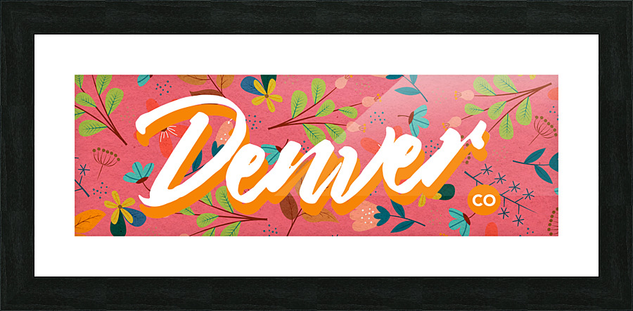 Denver November Picture Frame Printing