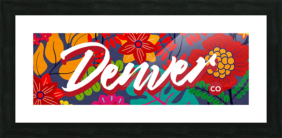 Denver Alpha Picture Frame Printing