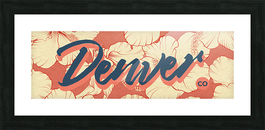 Denver Echo Picture Frame Printing