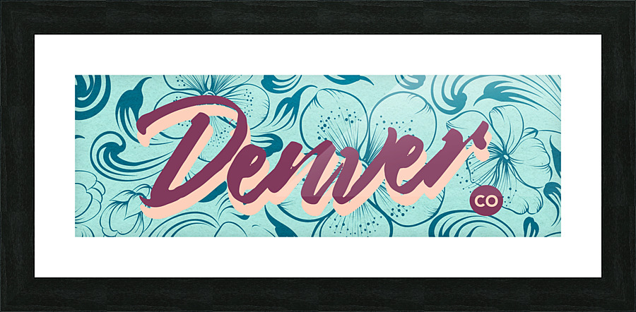 Denver Quebec Picture Frame Printing