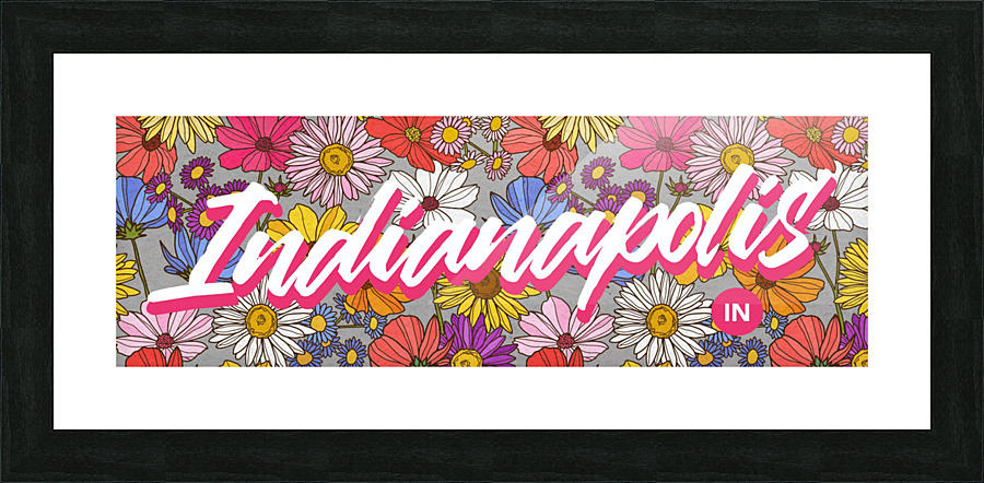 Indianapolis Tango Picture Frame Printing