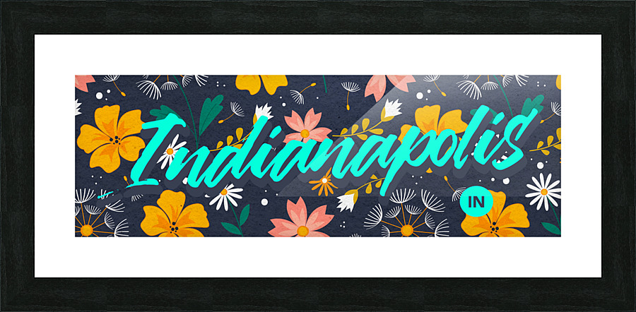 Indianapolis Papa Picture Frame Printing