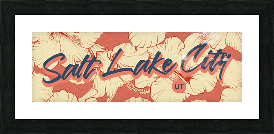 Salt Lake City Echo Picture Frame Printing