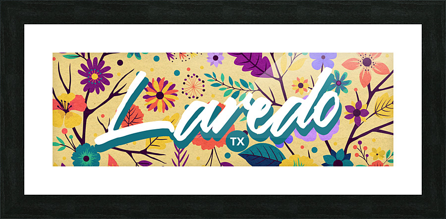 Laredo Delta Picture Frame Printing