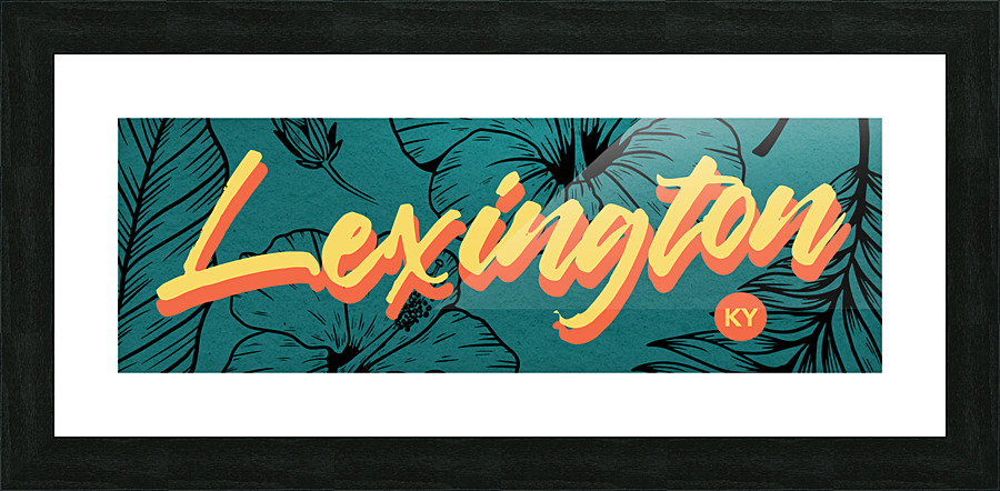 Lexington India Picture Frame Printing