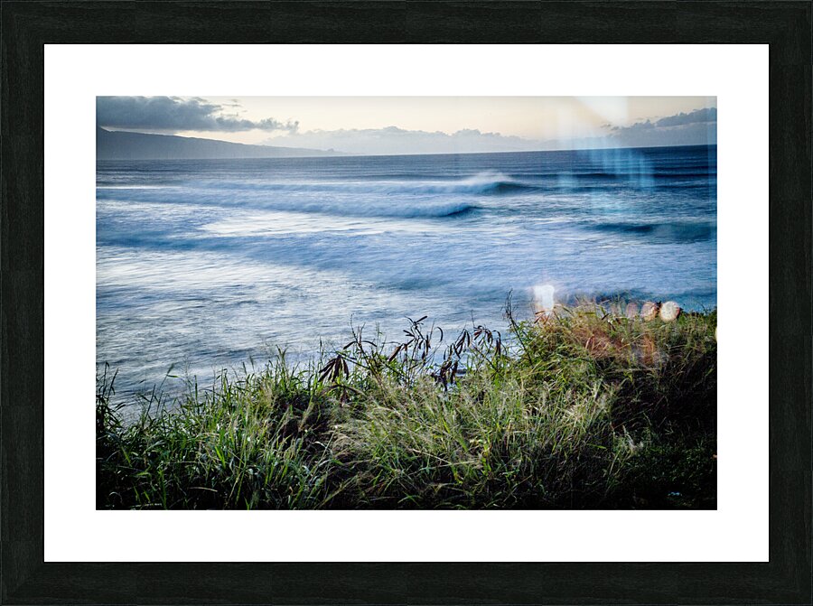 Hookipa Lookout Lines Picture Frame print