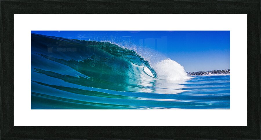 Seaside Crisp Picture Frame print