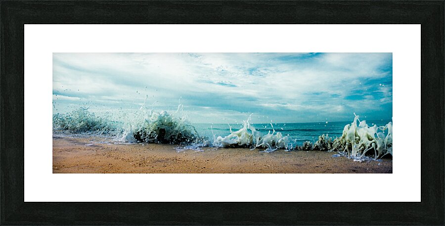 Blue Crush Picture Frame print
