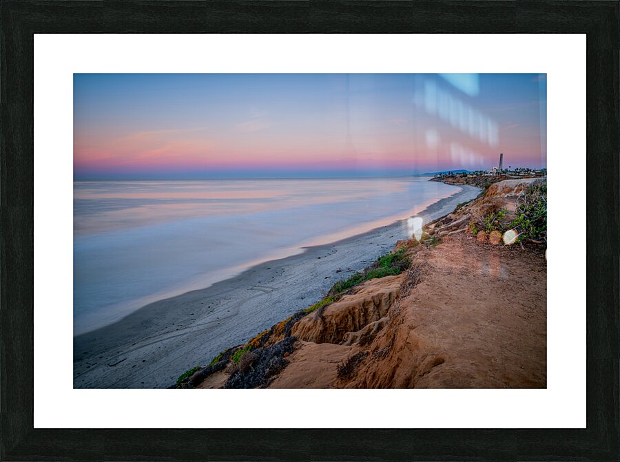 CBADCOASTLOOKING NORTH Picture Frame print