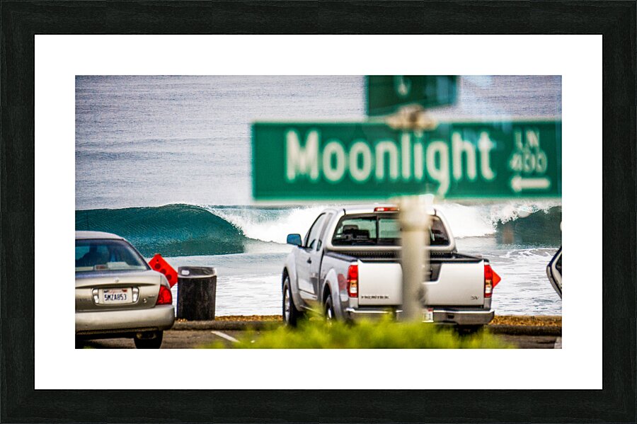 Moonlight Beach Encinitas Picture Frame print