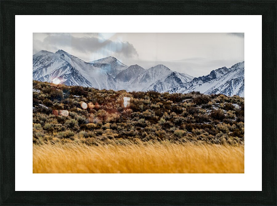 Mammoth Layers Picture Frame print