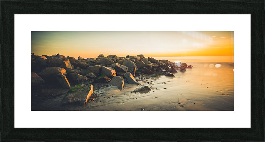Small Jetty Picture Frame print