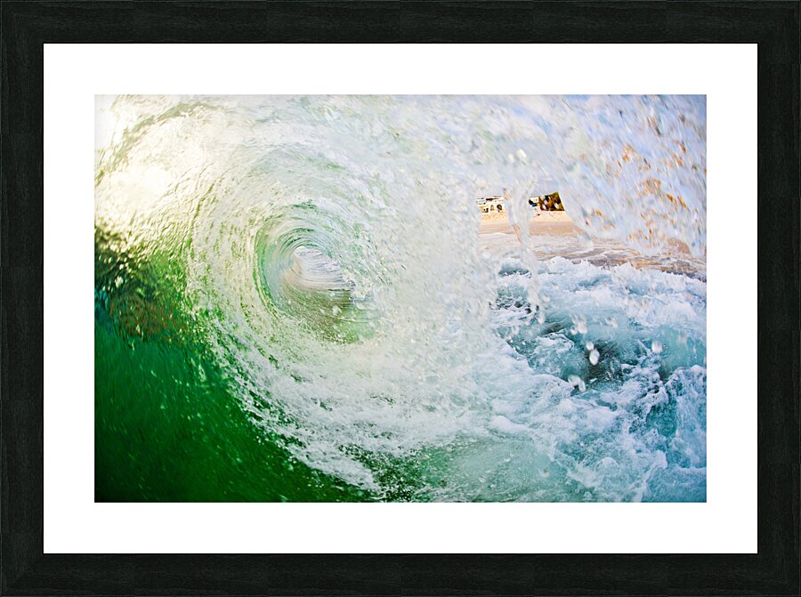 Marine Street Vortex Picture Frame print