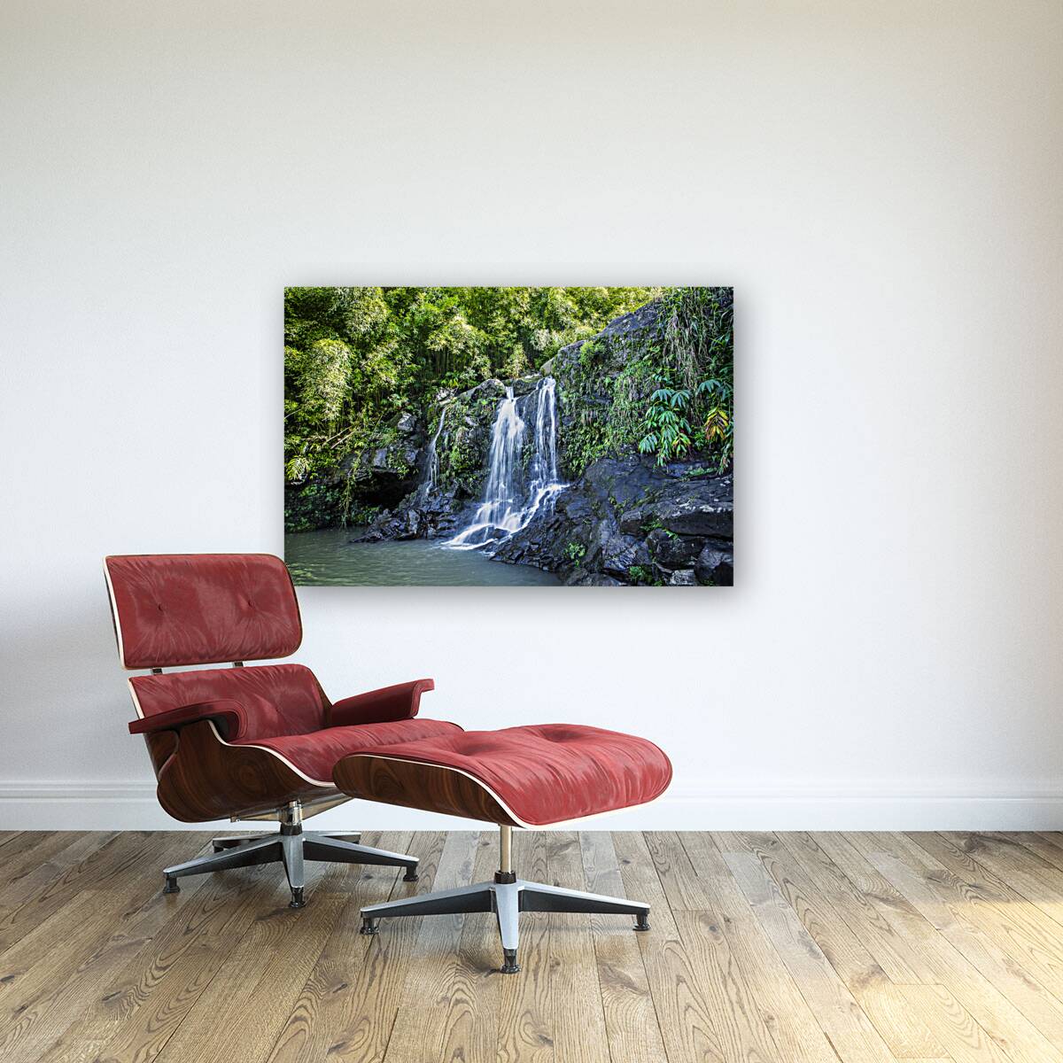 Maui Water Fall Reproduction