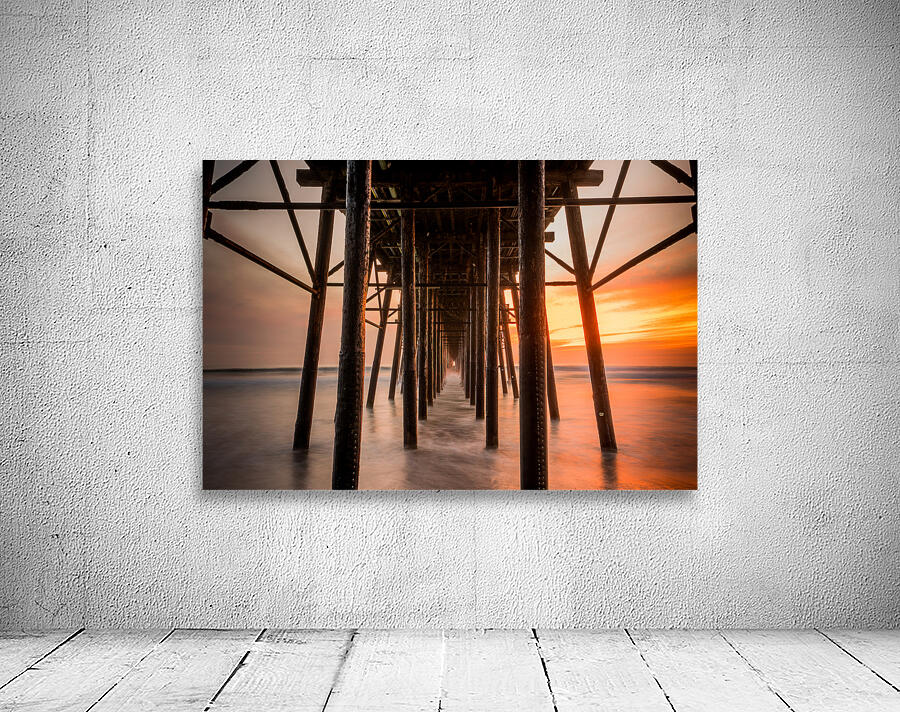 Oceanside Pier Sunset Wall Preview