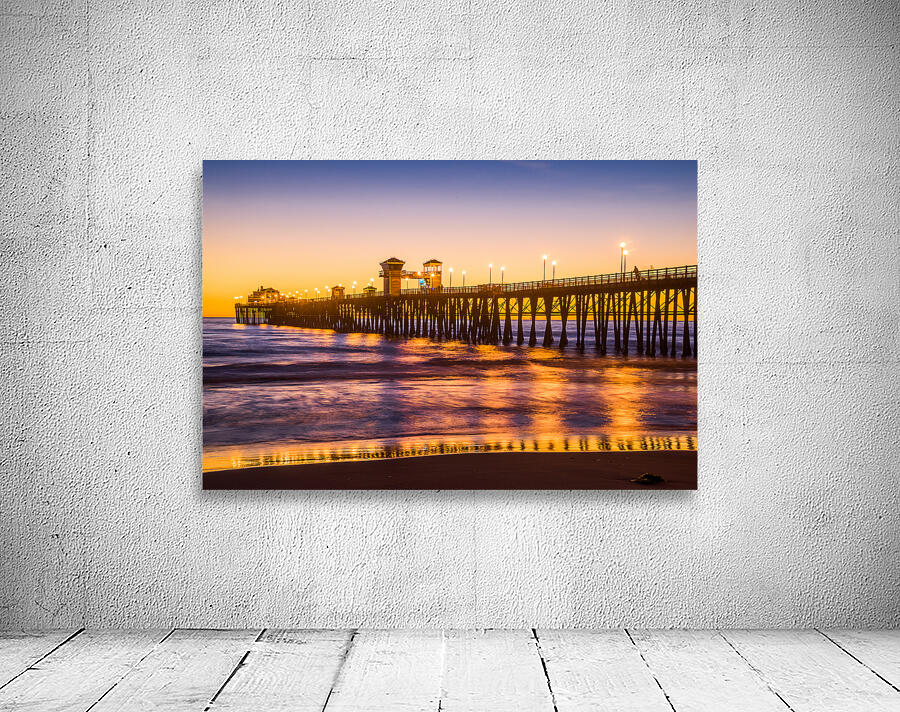 Oceanside Pier SUNSET Wall Preview