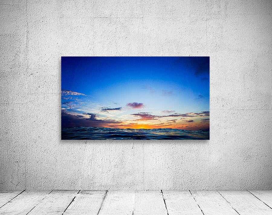 Sunset From Ocean Wall Preview
