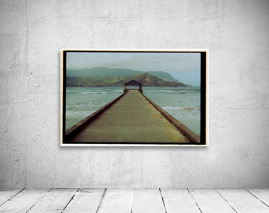 Hanalei Empty Pier Wall Preview