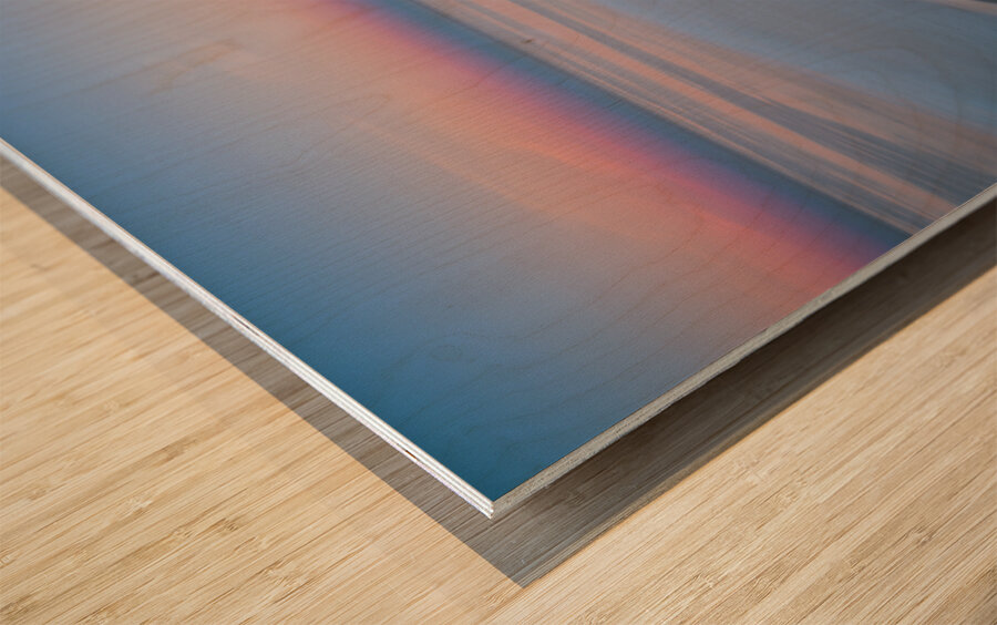 CBADCOASTLOOKING NORTH Wood print