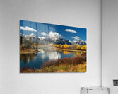 Autumn In Wyoming Acrylic Print