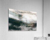 Foggy Mornings In The Valley Acrylic Print