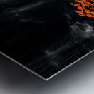 Autumn Waterfall Metal print