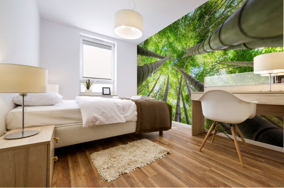 Bamboo Forest Mural print