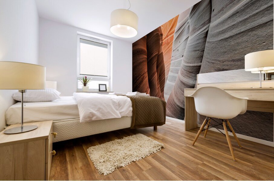 Corridor Of Waves Mural print