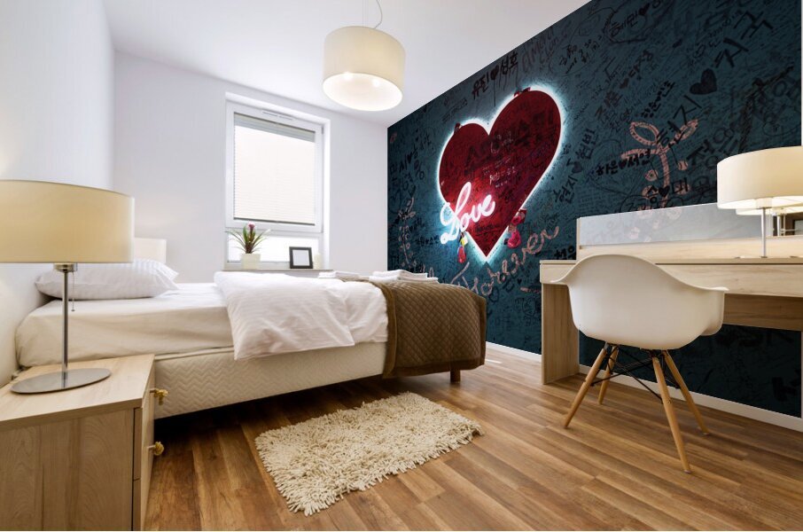 Love Forever Mural print