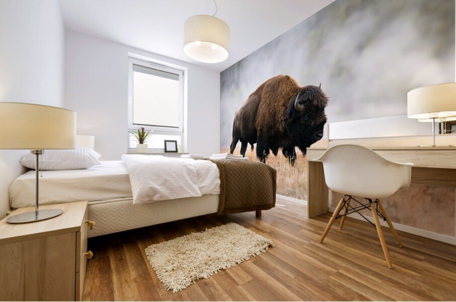 American Buffalo Mural print