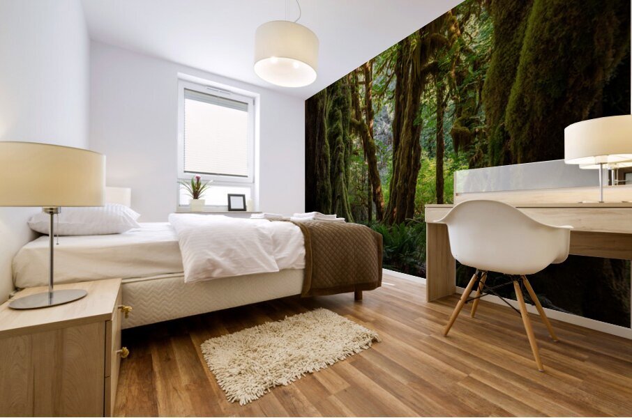 The Rainforest Mural print