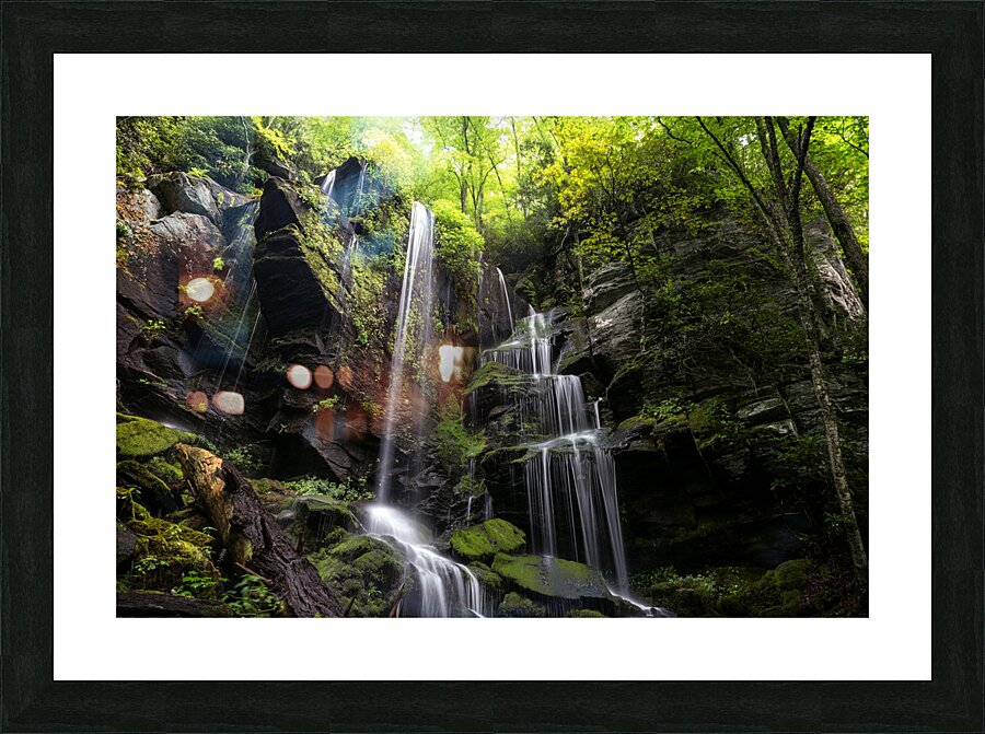Hidden Falls Picture Frame print