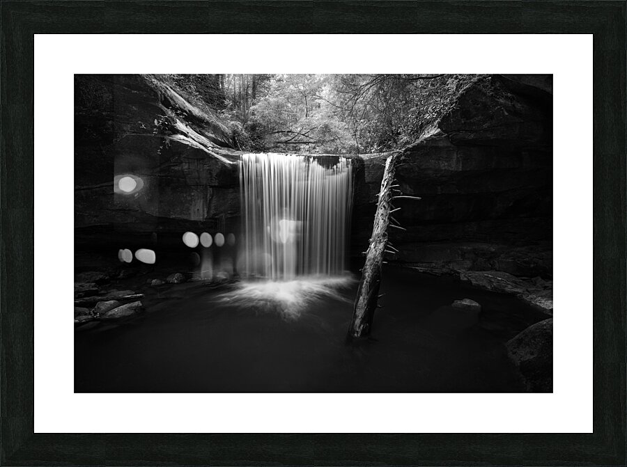 Morning Flows Picture Frame print
