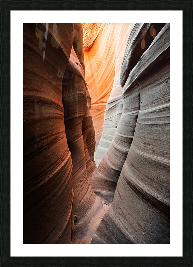 Corridor Of Waves Picture Frame print