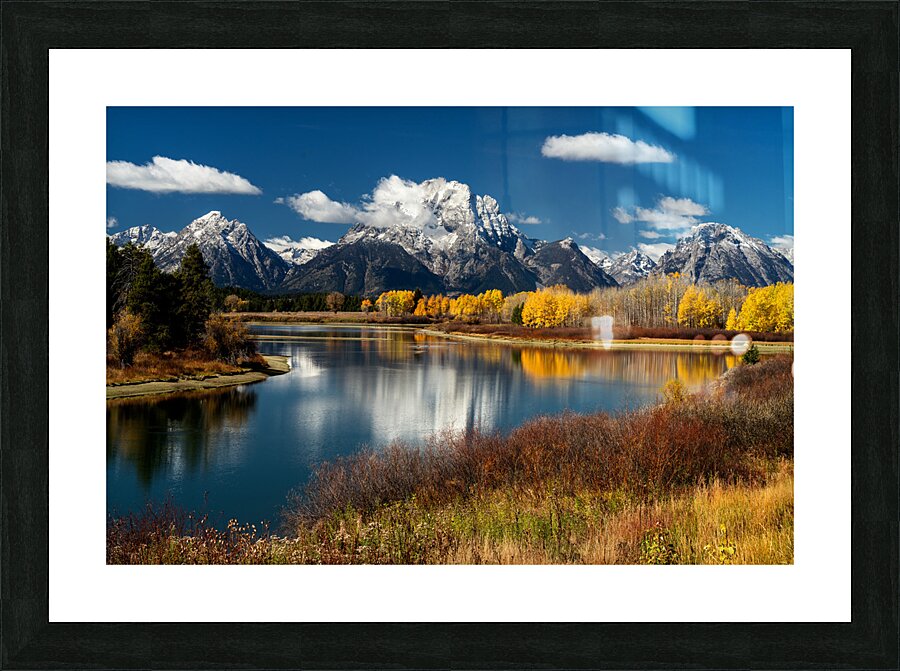 Autumn In Wyoming Picture Frame print