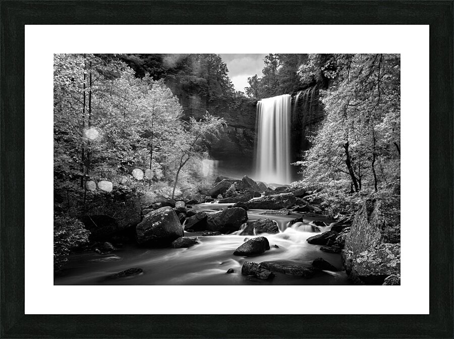 Southern Waterfall Picture Frame print