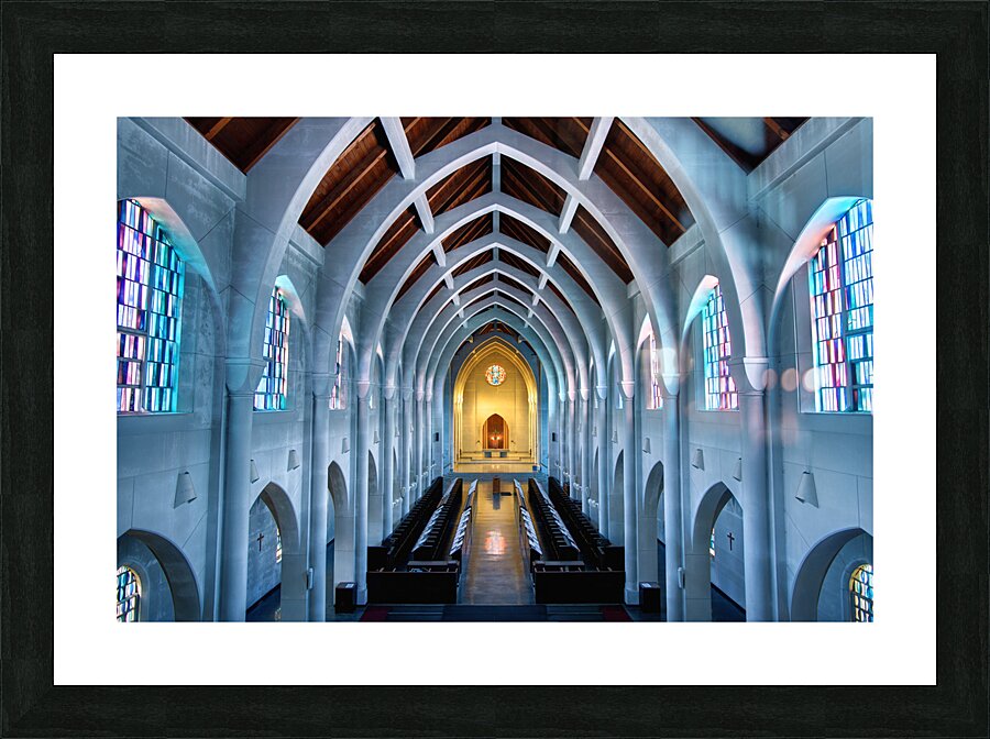 Monastery Picture Frame print