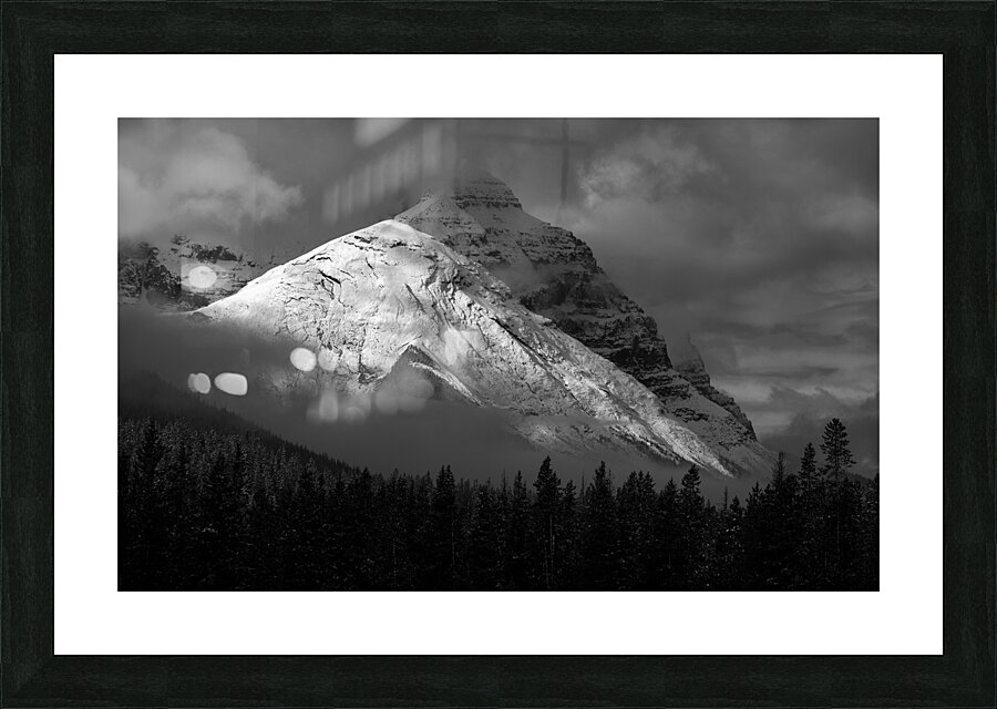 Sunrise On The Mountains Picture Frame print