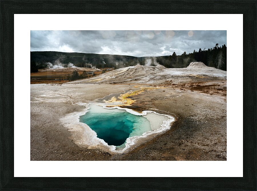 Yellowstone Picture Frame print
