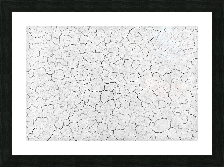 Cracks Picture Frame print
