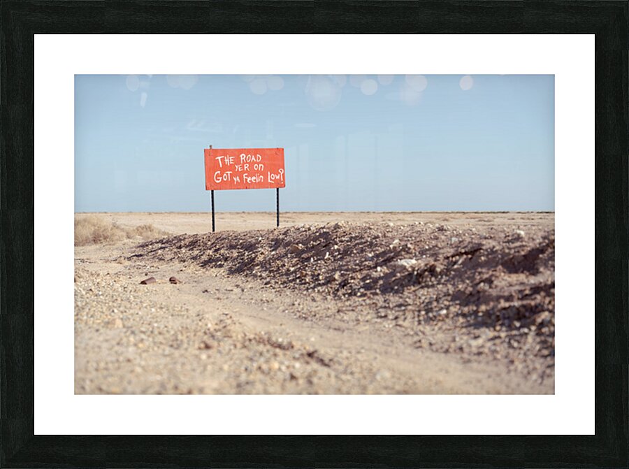 Feeling Low  Picture Frame print