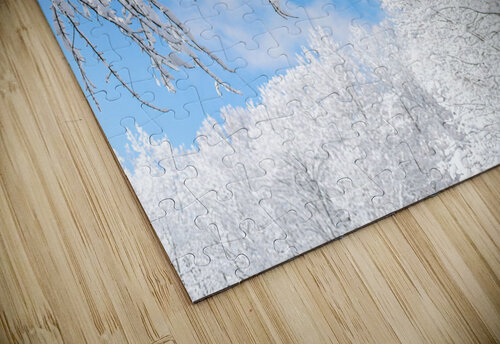 Snowy Skies Wes Powell puzzle