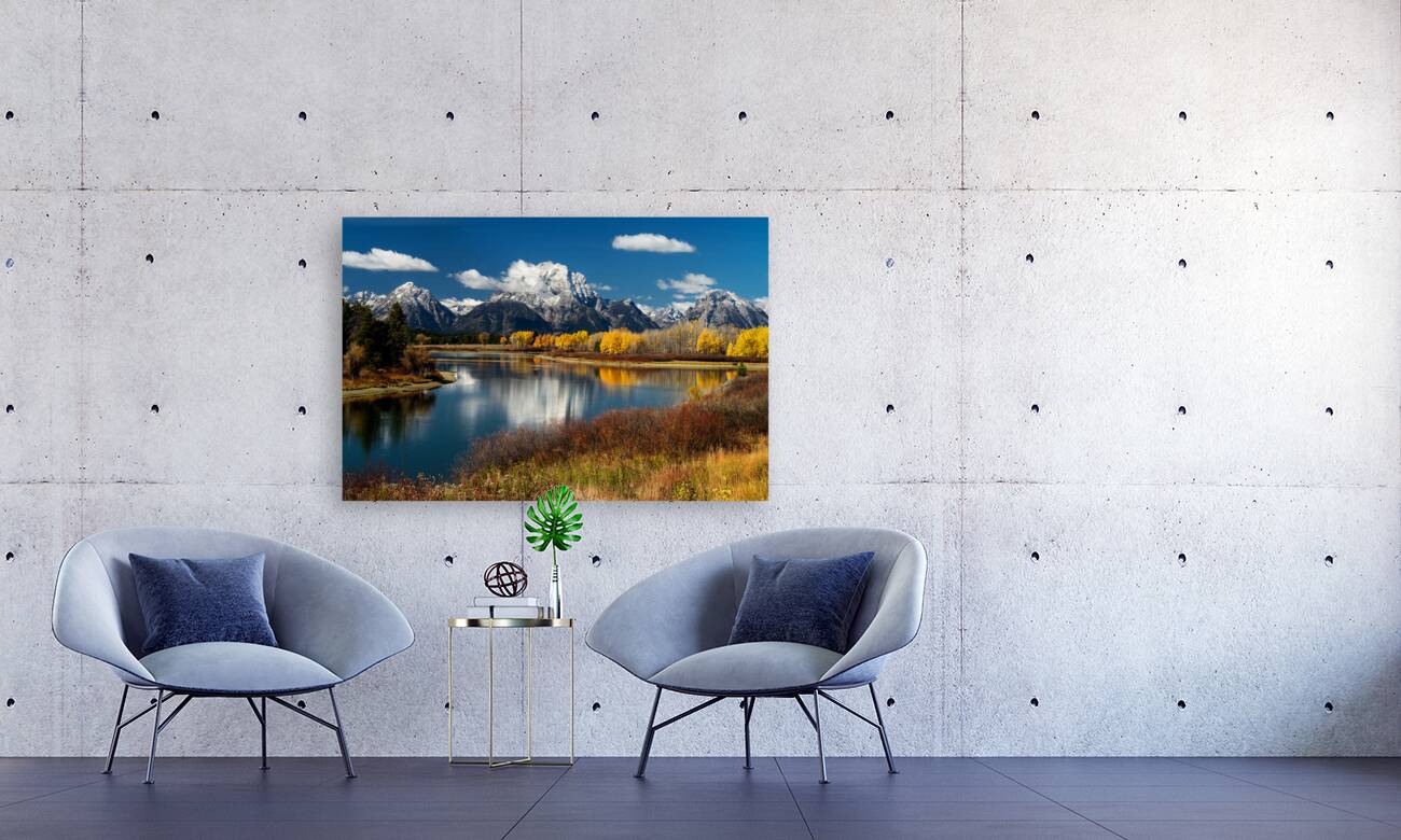 Autumn In Wyoming Reproduction