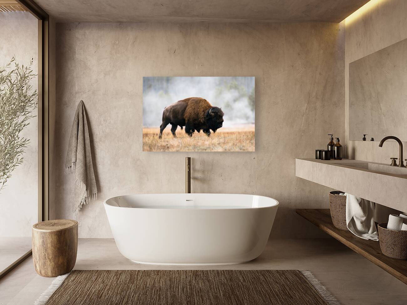American Buffalo Reproduction