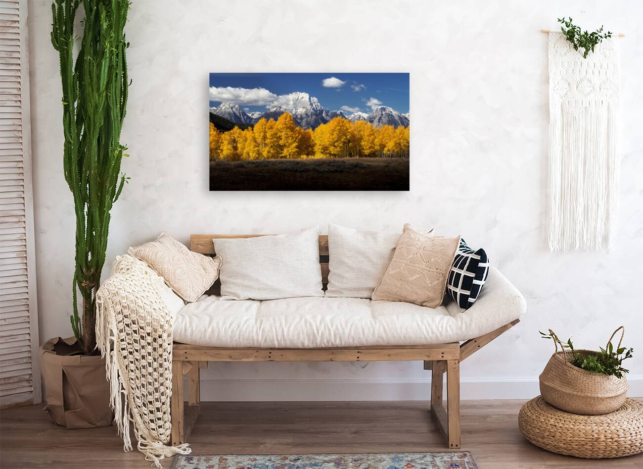 Fall In Wyoming Reproduction