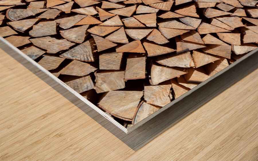 Preparing For Winter Wood print