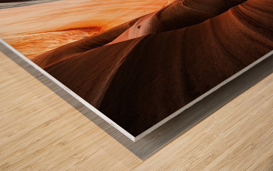 Corridor Of Waves Wood print